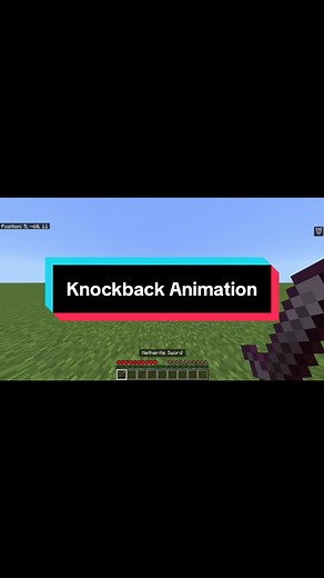 How to make a knockback effect in minecraft bedrock #minecraft #minecraftbedrock #minecraftbedrockedition #minecraftcommands #minecraftcommandblock #minecraftcommandtutorial #minecrafttutorial #commandtutorial