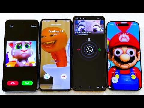 Twinme Pixel 8 Pro + Galaxy Z Flip 6 + Viber Moto Razr 50U + iPhone 17 AIR Incoming Call