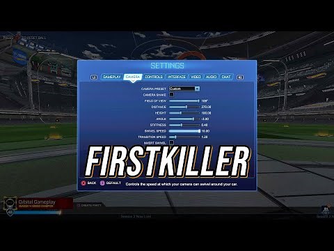 Rocket League: Firstkiller Best PRO Settings (in desc)
