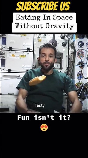Eating in space | space facts | | space station | | Nasa |