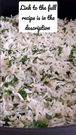 EASY Parsley Rice | Parsley rice #rice #ricerecipe #easyricerecipe #quickrecipe #recipe #Parsley