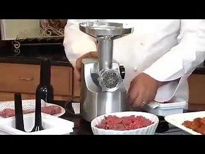 Video Waring Pro MG855 Professional meat grinder