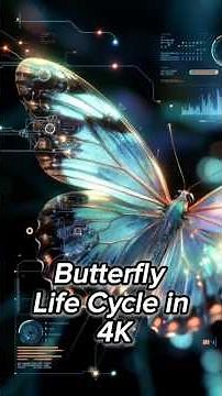 Butterfly Life Cycle in 4K | The Magical Metamorphosis from Caterpillar to Butterfly 🦋