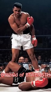 Iconic Moments of Muhammad Ali #boxing #muhammadali #fighter #box #knockout | World of Strength Boxing