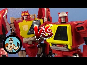 Transformers Fall of Cybertron Generations VS Kingdom Voyager BLASTER | Old VS New #55