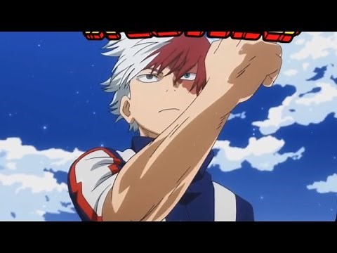 Shouto Todoroki ice power Boku no Hero Academia season 2