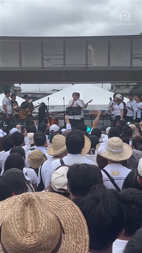 Ex-Finance official Cielo Magno sings ‘Tax ng Ina Mo’ at EDSA rally WATCH: Former finance undersecretary Cielo Magno performed the song “Tax ng Ina Mo” at EDSA rally on Sunday, September 21. | via Patrick Cruz/Rappler READ: https://www.rappler.com/entertainment/music/playlist-songs-against-flood-control-projects-corruption/ | Rappler