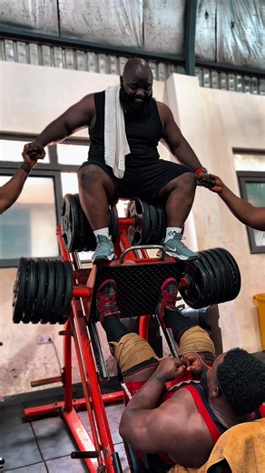 Strongest legs in Ghana! Can’t wait to show y’all the beasts I trained with today!!!! #goviralvideo #viral #fyp #workout