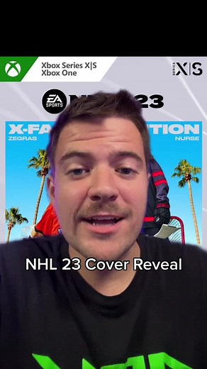 NHL 23 cover reveal 👀 #nhl23 #hockey #nhl #sports #fyp