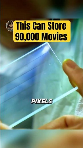 This Glass Can Store 90,000 Movies