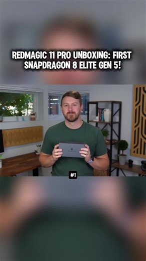REDMAGIC 11 PRO Unboxing and Snapdragon 8 Elite Overview
