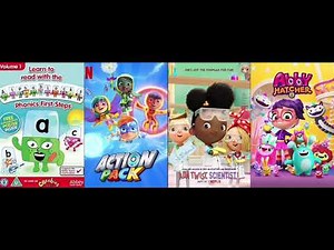 Zellers A to Z with 4 TV Shows of each letter