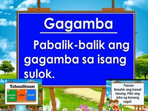 Pagbasa: Grade 2: Gagamba (Pagpapaunlad ng Kasanayan sa Pagbasa/Practice Reading)