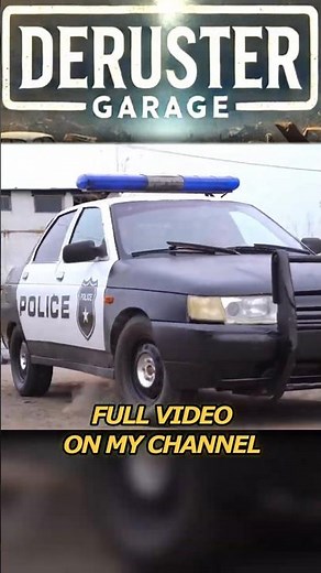 25 Years ABANDONED POLICE CAR | FULLY Restoration | WILL IT RUN?