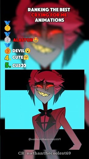 Ranking The Best Crying For Me Animation #alastor #devil #cryingforme #animation #art