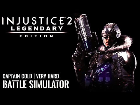 INJUSTICE 2 Legendary Edition | Battle Simulator | CAPTAIN COLD | VERY HARD | PS5 | 4K 60FPS