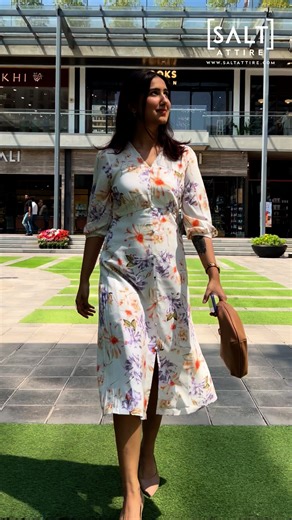 91K views · 100 reactions | Turn heads and stay effortlessly chic in our Rosemary Dress – a timeless bestseller you’ll love.  Tap to shop before it’s gone again 螺 Pay Online & Save 3% Instantly!  COD Available | Salt Attire | Facebook