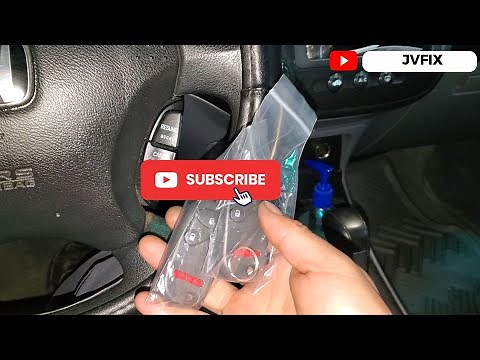 How to program Honda Civic key fobs 2001-2005 "No scanner needed"