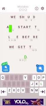 Cryptogram Letter and Numbers level 4