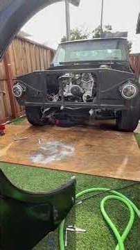 Installing front clip on the 1970 C10 LS swap project! #automobile #c10 #mechanic #lsswap #diy