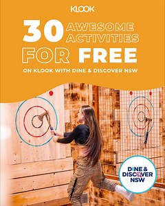 We've got news - Klook is officially part of the Dine & Discover NSW Program and you can use your 2 x $25 Discover vouchers to book the best NSW activities and experiences 😍 To support NSW businesses, Klook will also be offering huge discounts off activities, so you can get 30 awesome activities for FREE on Klook with your vouchers! 🔥 #dineanddiscover #serviceNSW Check out the full list of products here - bit.ly/klookxdinediscover | Klook