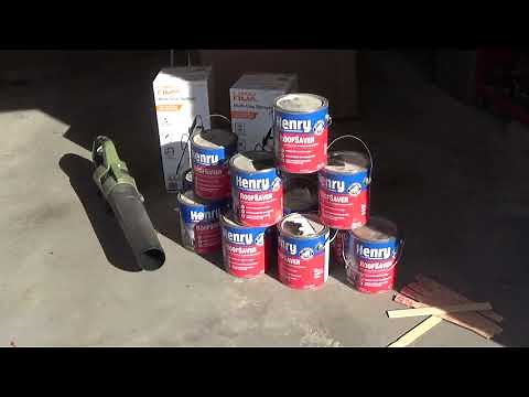 How to Apply Henry Roof Saver - Acrylic Roof Coating