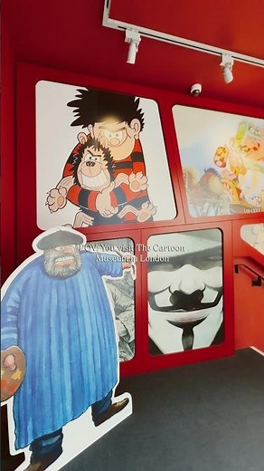 The Cartoon Museum in London 💥