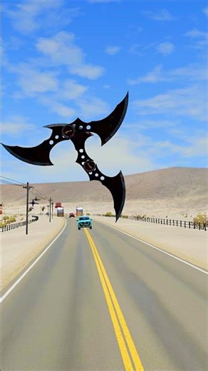 Beaten vs Fortuner 💥 | Extreme Crash Test | BeamNG.drive #shorts