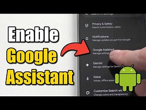 How To Enable Google Assistant On Android Phone (Easy Tutorial)
