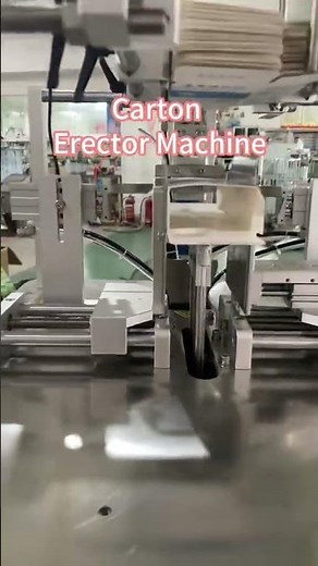 Carton Erector Machine | Automatic Box Forming Solution