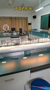 Fun #physics #experiment! This way the students will see the "shape" of sound. 👏🧐 | Shanghai Daily 上海日报