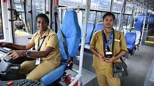 Chennai: E-buses packed with features for safety, passenger comfort hit the roads