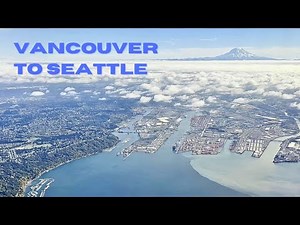 [4K] Full Flight - Vancouver to Seattle | Delta/Skywest | YVR-SEA w/ Plane Spotting & Captions