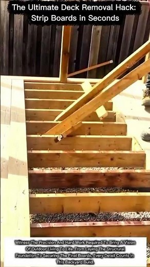 The Ultimate Deck Removal Hack: Strip Boards in Seconds
