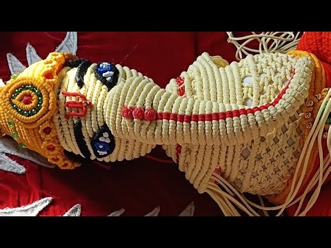 macrame full body ganesha is live!/#macrame/#shorts/#short/#yt/#ytshort/#live