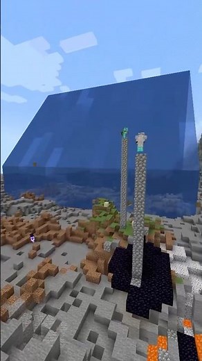 My Subscribers VS A Minecraft Tsunami