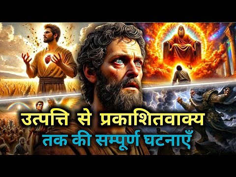 (हिंदी मे)The Complete Bible Story: From Genesis to Revelation Explained #Bible #god