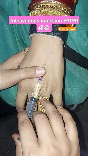 intravenous injection