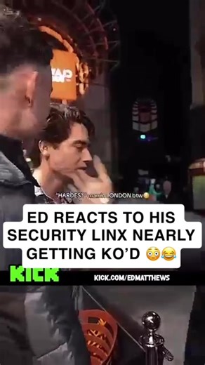 EDS Security LINX gets Slapped in Manchester 😳😂#edmatthewstokky #fyp #linx