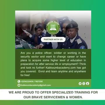 At kabboumbacademy.com, any professional or scholar can launch and host a course for the world to benefit and help The Gambia and Africa bridge the skills gap. Find out more in the video! | What's On - Gambia