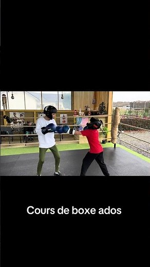 Cours de boxe ados!