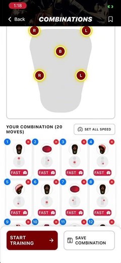 Virtual mobile app SparPad on AppStore #miketyson #sparring # #padworkout #boxingathome