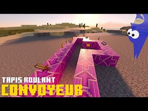 How to make a CONVEYOR BELT on Minecraft Bedrock?!? [Command Block]