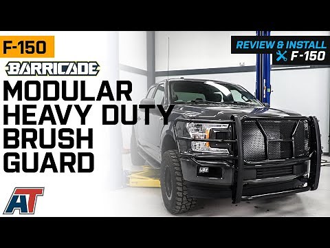 2015-2020 F-150 Barricade Modular Extreme Heavy Duty Brush Guard Review & Install