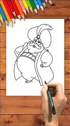 How to Draw a Cute Cartoon King | Easy Drawing Tutorial for Kids