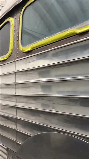 Getting the bus ready for primer and paint.