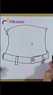 How to Draw a Belly Button Easy in Less Than One Minutes