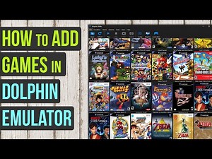 How to add Wii & GameCube games to the Dolphin Emulator