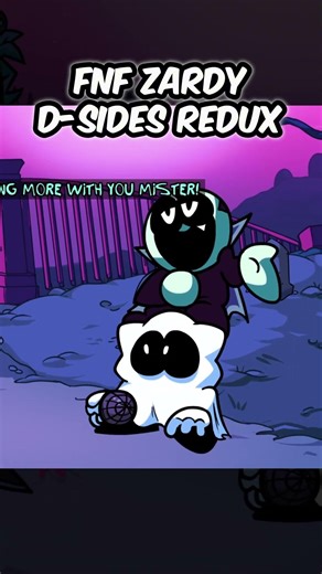 FNF ZARDY IS BACK IN D-SIDES REDUX NEW UPDATE #fnf #fnfmod #fnfdside #spookymonth #shorts