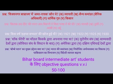 📚 Political Science Objective Questions | Arts Intermediate Exam Preparation